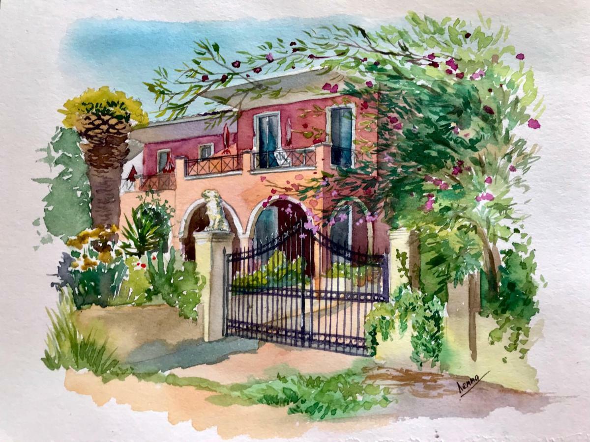 איוס סטפנוס Floros Apartments מראה חיצוני תמונה